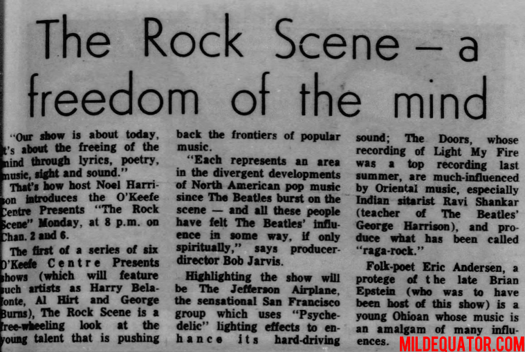 The Doors - The Rock Scene - Article