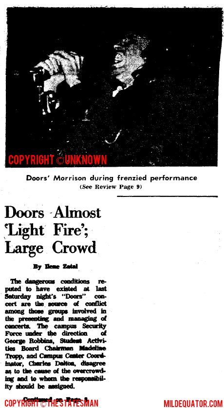 Doors Almost Light Fire Pt1