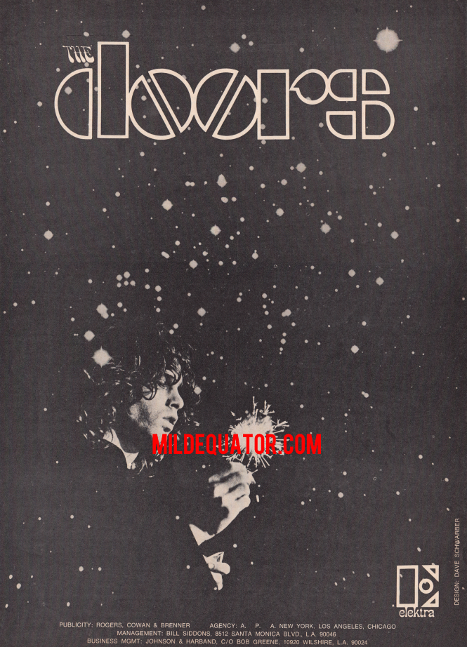 The Doors - Cash Box Ad 1968