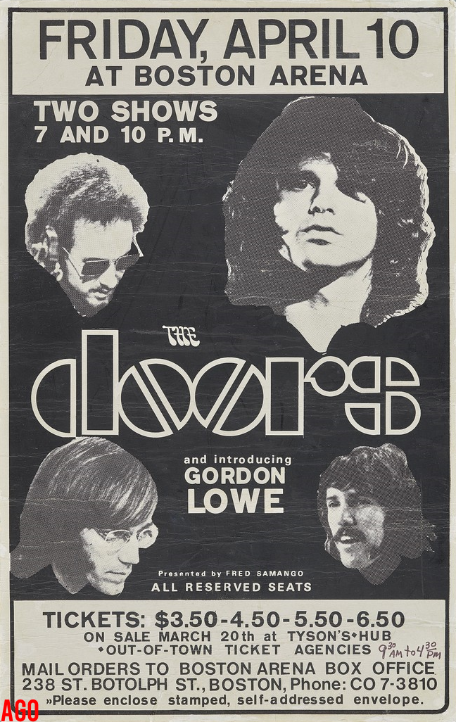 The Doors - Boston 1970 - Poster