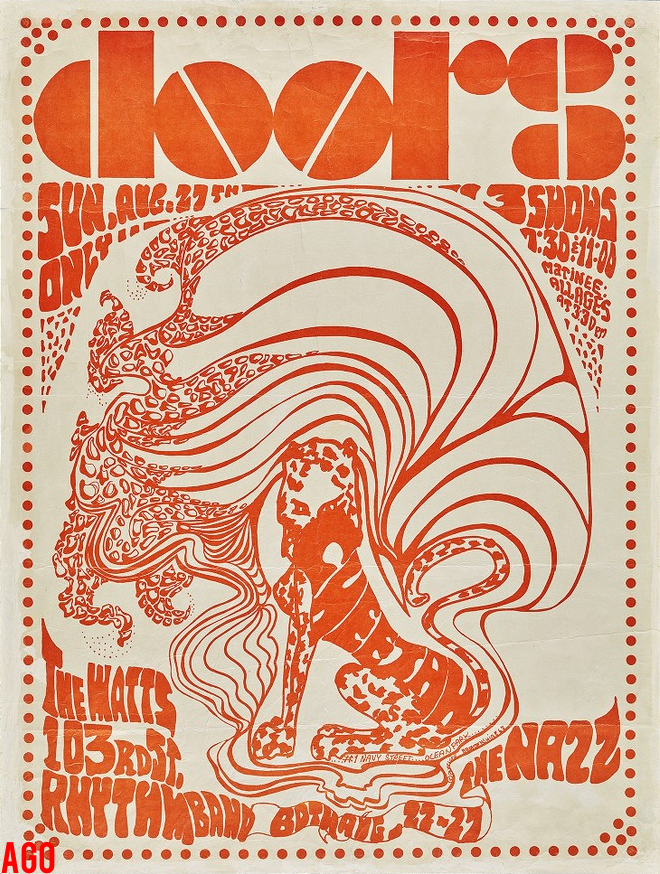 The Doors - Cheetah 1967 - Poster