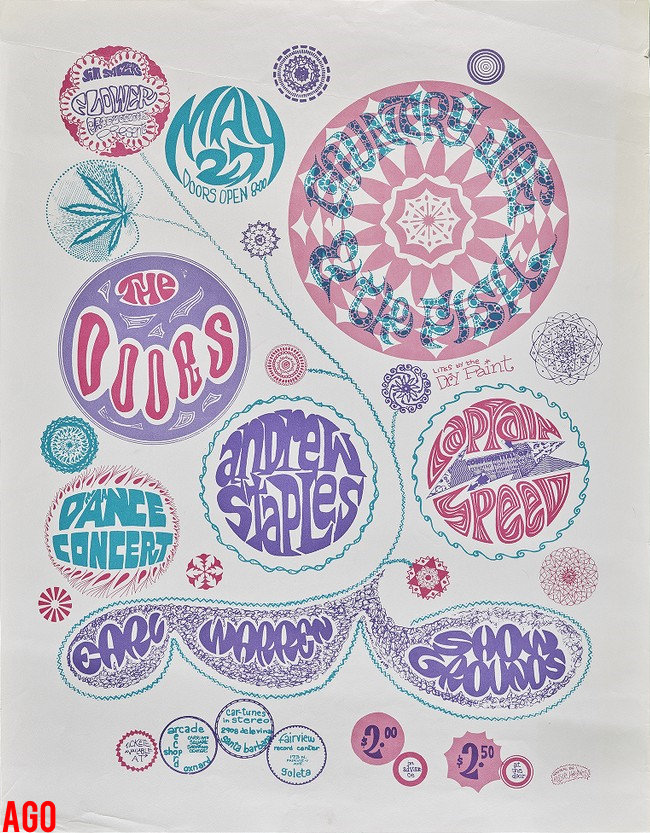 The Doors - Earl Warren Showgrounds May 1967 - Poster