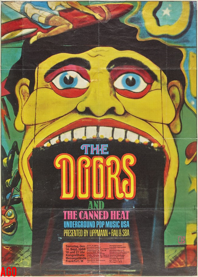 The Doors - Frankfurt 1968 - Poster