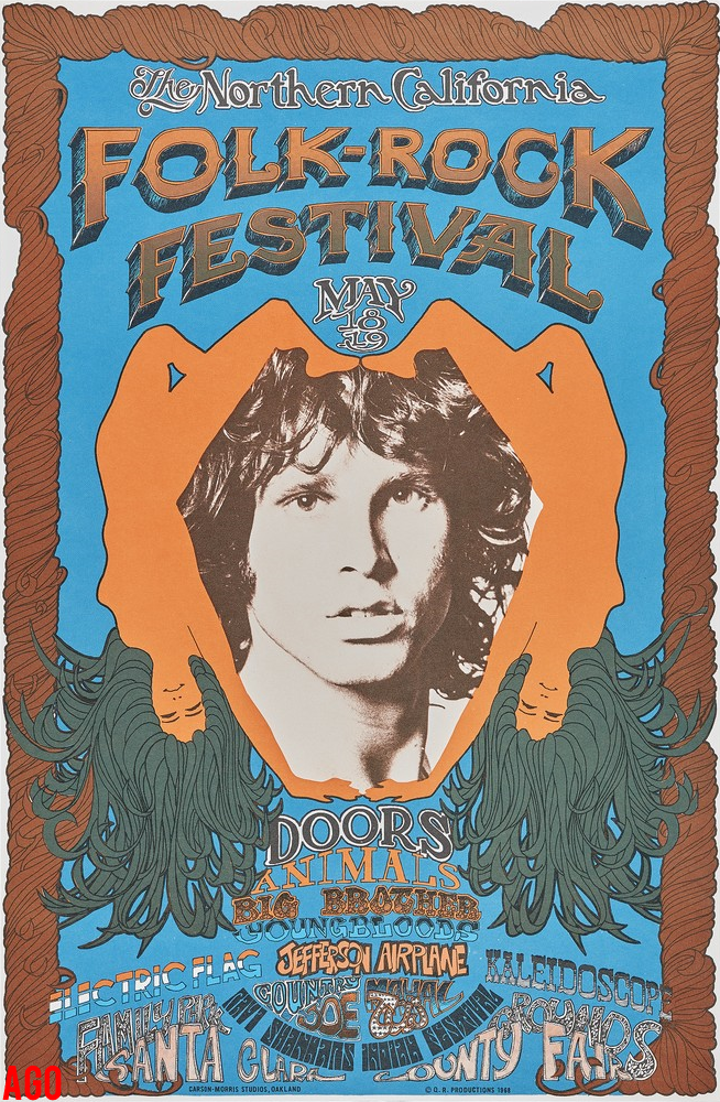 The Doors - NorCal 1968 - Poster