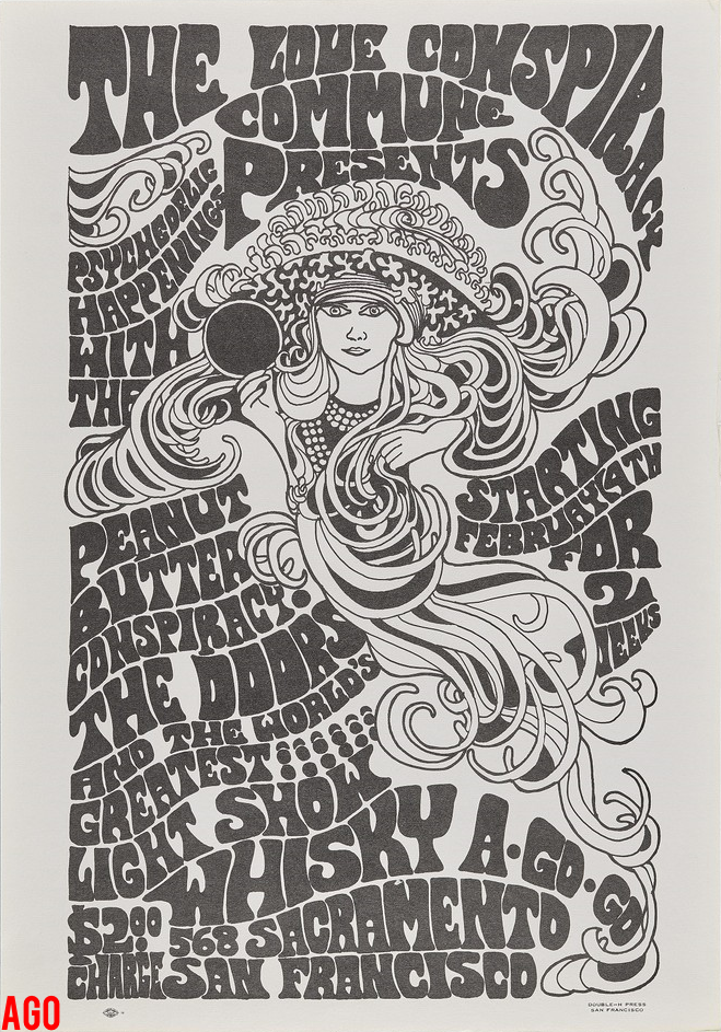 The Doors - Whisky San Francisco 1967 - Poster