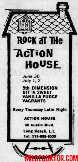 The Doors & Vanilla Fudge - Action House 1967