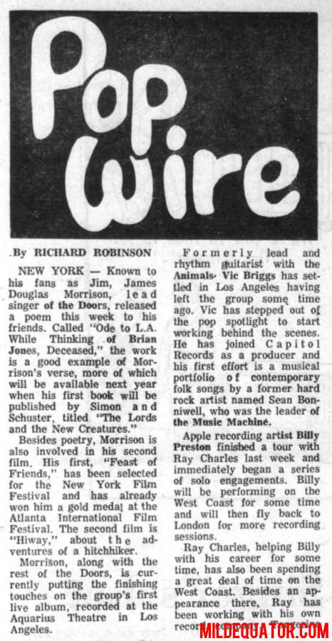 Aquarius Theater - Article