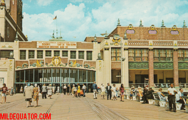 Asbury Park Convention Hall - Postcard