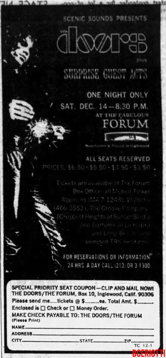 L.A. Forum 1968 - Print Ad
