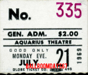 Aquarius Theater - Ticket