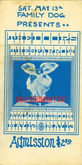 Avalon Ballroom - Ticket