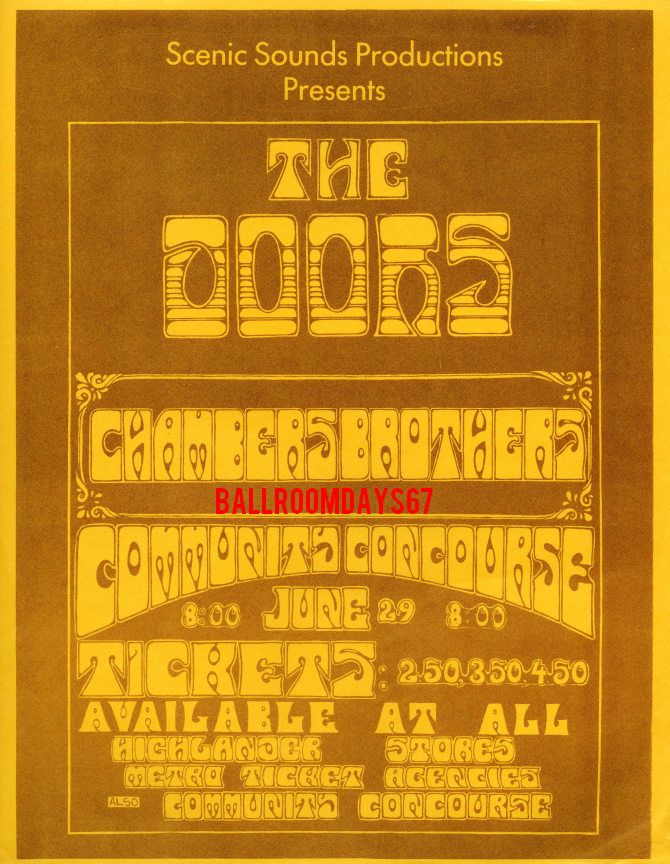 San Diego 1968 - Handbill