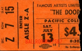 Vancouver Pacific Coliseum - Ticket