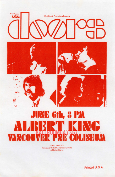 Vancouver PNE Coliseum - Handbill