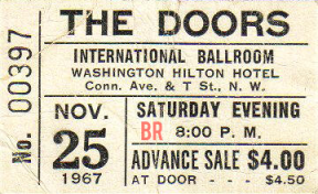 Hilton Hotel - International Ballroom - Ticket