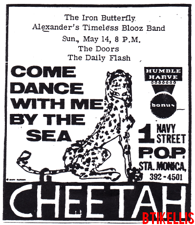 The Doors - Cheetah May 1967 - Print Ad