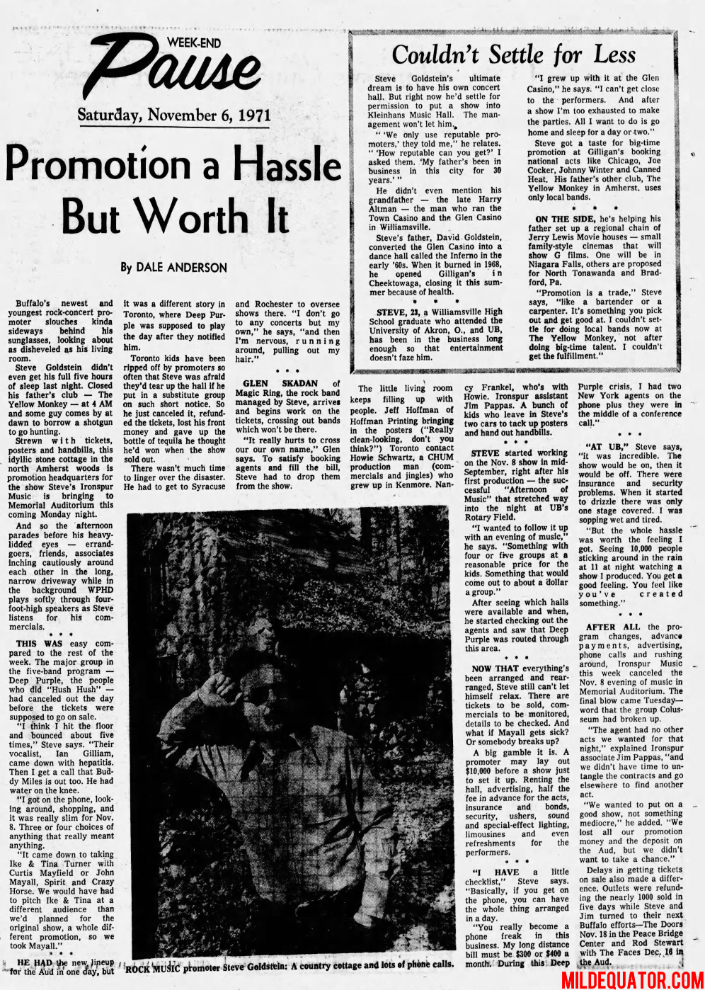 The Doors - Buffalo 1971 - Article