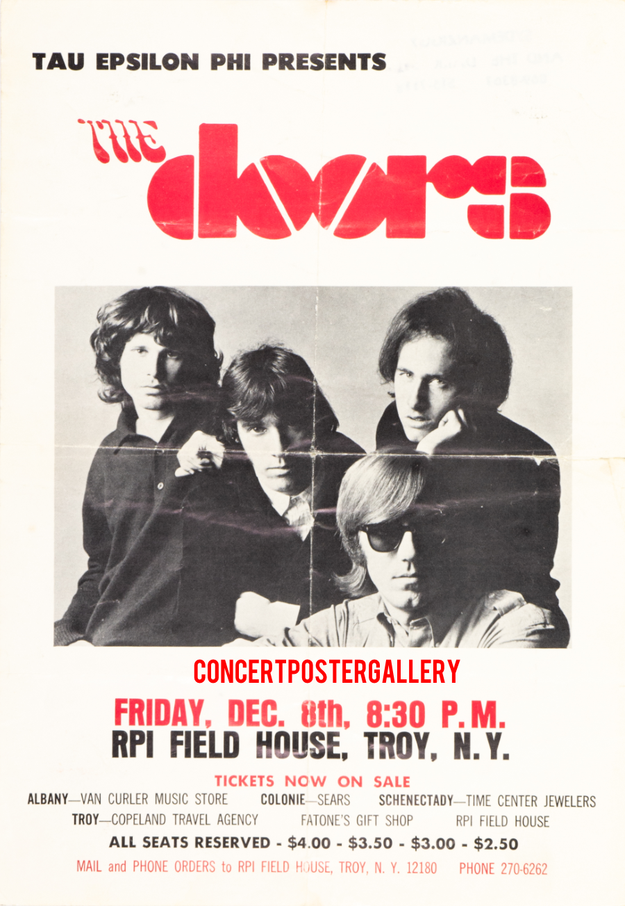 The Doors - Troy 1967 - Poster
