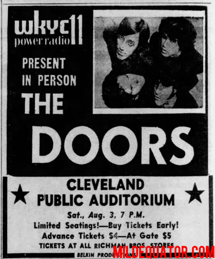 Cleveland Public Auditorium - Print Ad