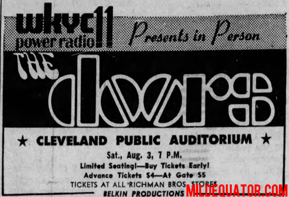 Cleveland Public Auditorium - Print Ad