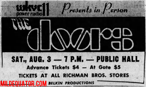 Cleveland Public Auditorium - Print Ad