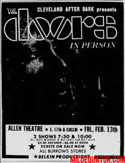 Allen Theatre - Print Ad