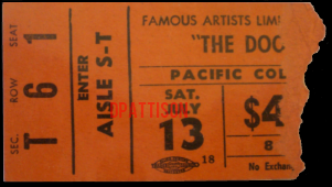 Vancouver Pacific Coliseum - Ticket