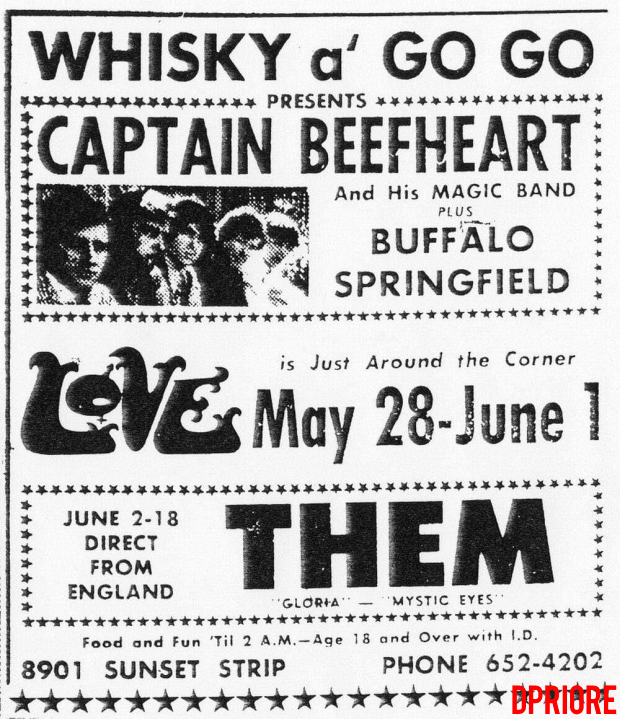 The Doors - Whisky A Go Go 1966 - Print Ad