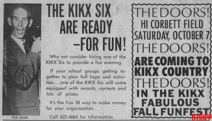 Hi Corbett 1967 - Print Ad