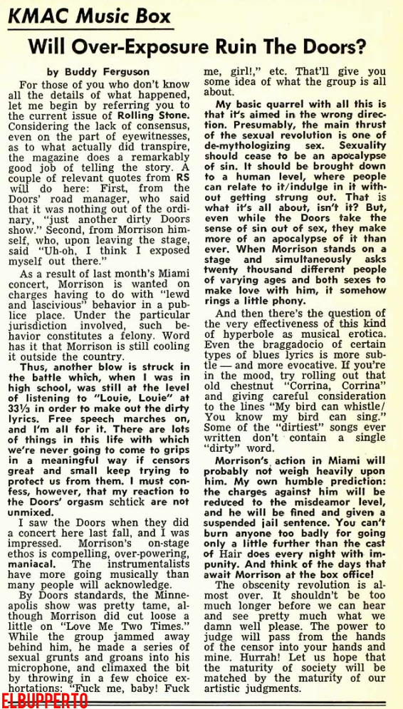 Minneapolis 1968 - Article