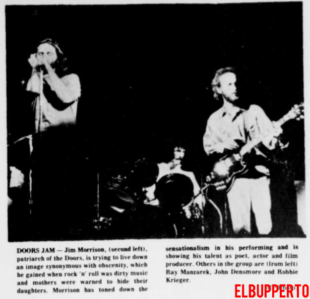 The Doors - Vancouver Pacific Coliseum 1970 - Review