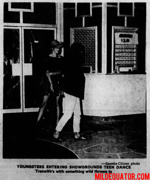 The Doors - Earl Warren Showgrounds 1967 - Newspaper Photo