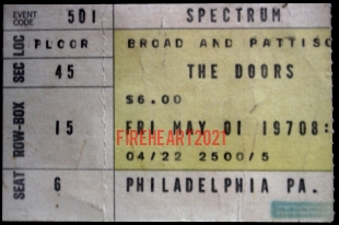 Philadelphia Spectrum - Ticket