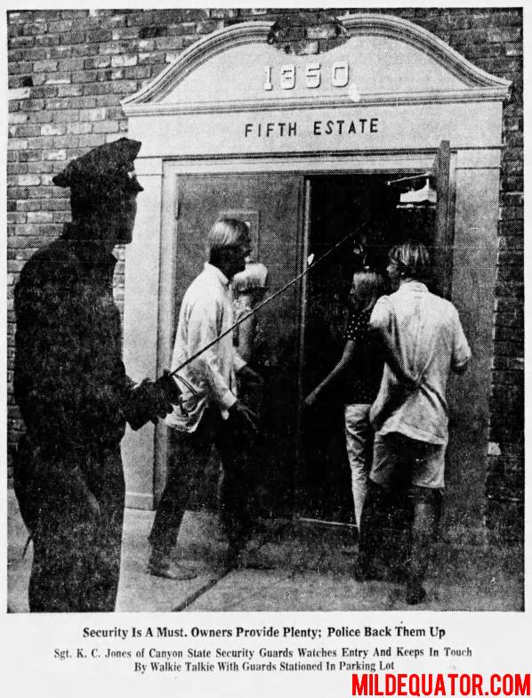 The Doors - Fifth Estate 1966 - Photo