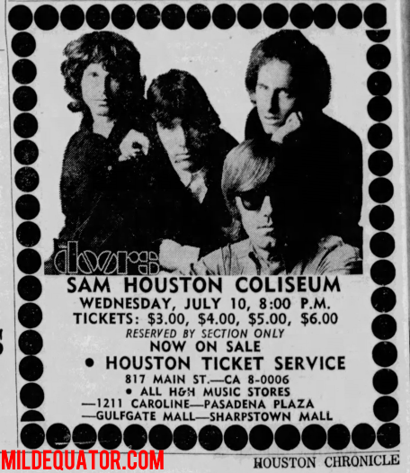 Houston 1968 - Print Ad
