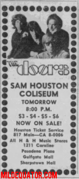 Houston 1968 - Print Ad