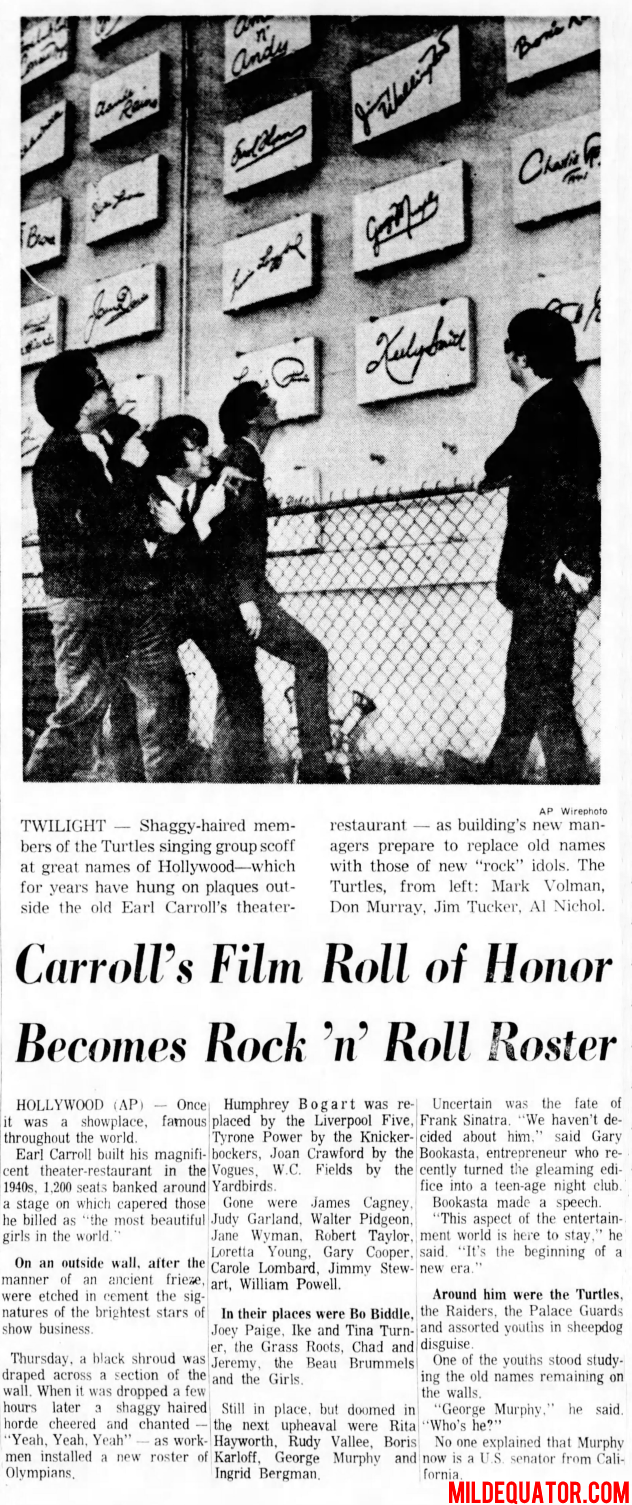 The Doors - Hullabaloo 1966 - Article