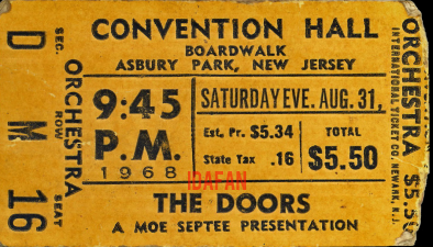 Asbury Park Convention Hall - Ticket