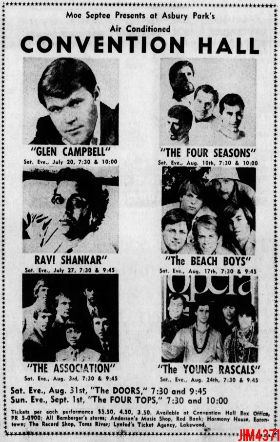 Asbury Park 1968 - Print Ad