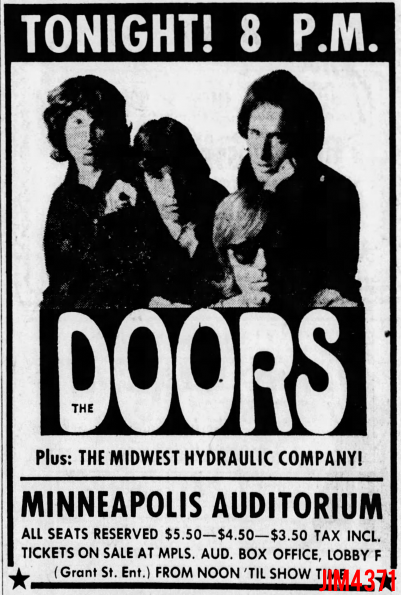 Minneapolis Auditorium - Print Ad
