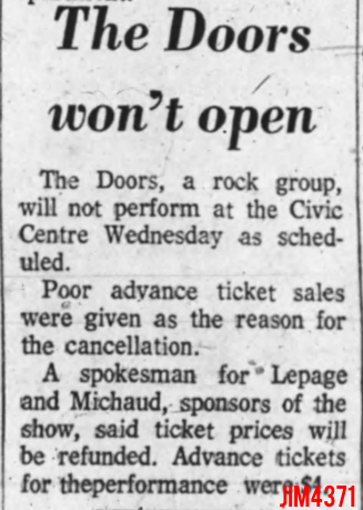 Ottawa 1971 - Article