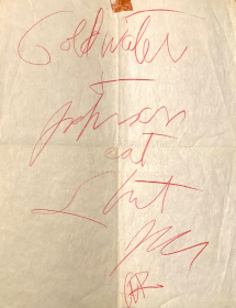Jim Morrison - Tijuana Autograph & Provenance