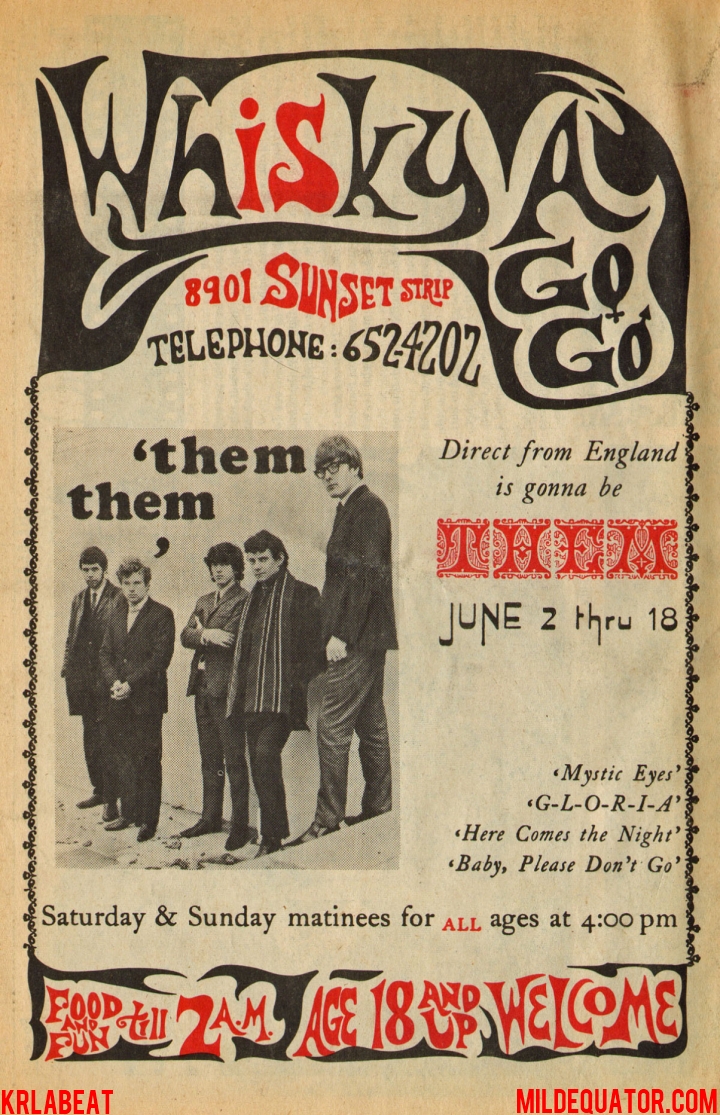 MAY 23 1966 DOORS TOUR POSTER FREE POST! WHISKEY A GO GO 