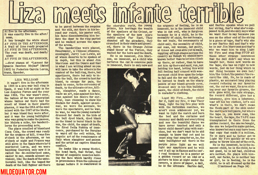 The Doors - LA Forum 1968 - Review
