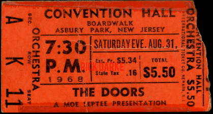 Asbury Park Convention Hall - Ticket