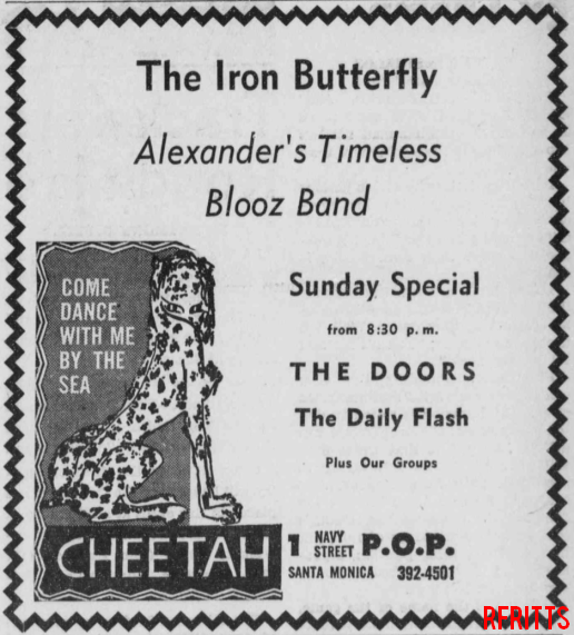 Cheetah May 1967 - Print Ad