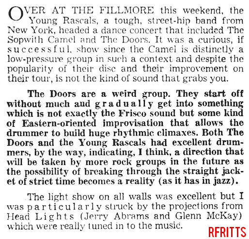 Fillmore January 1967 - Review