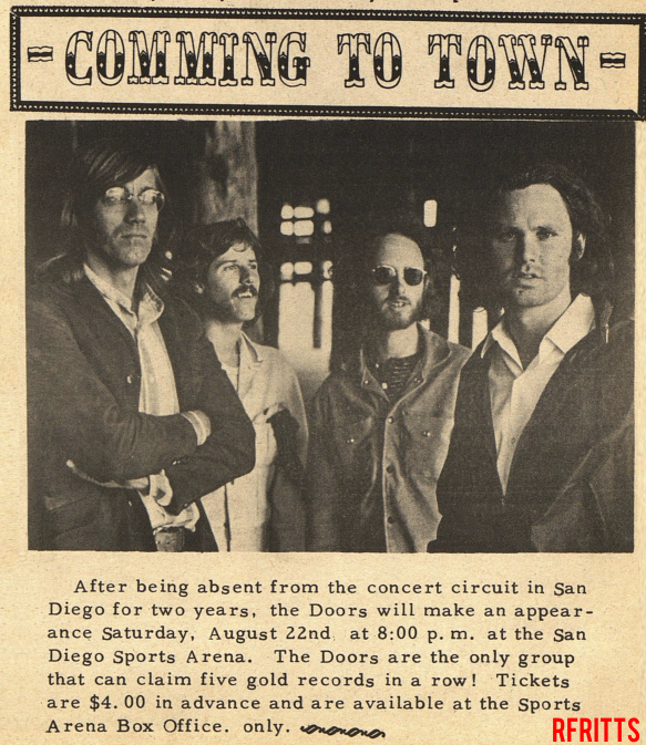 The Doors  San Diego 1970