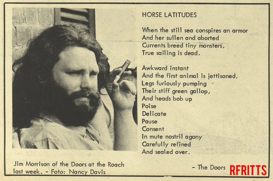The Roach 1969 - Jim Morrison