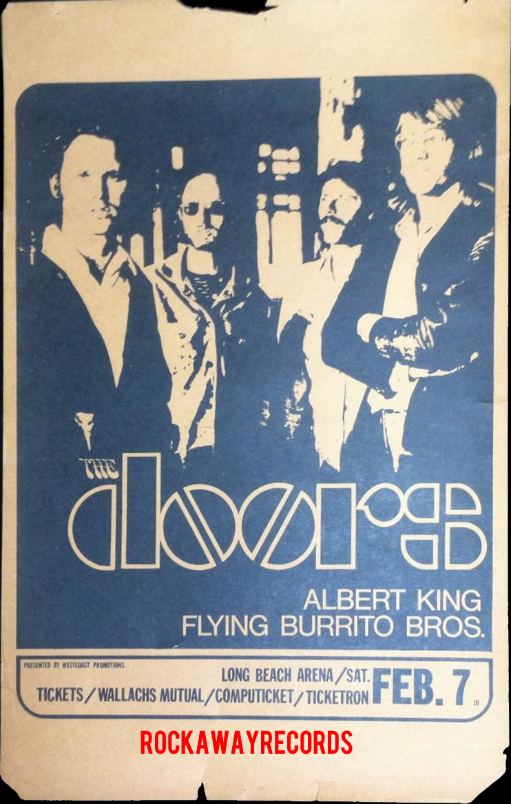 The Doors - Long Beach 1970 - Poster